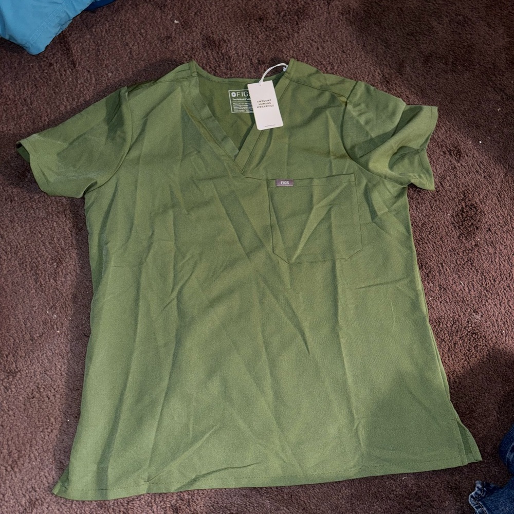 COPY - FIGS Scrub Set - Color Fern NWT